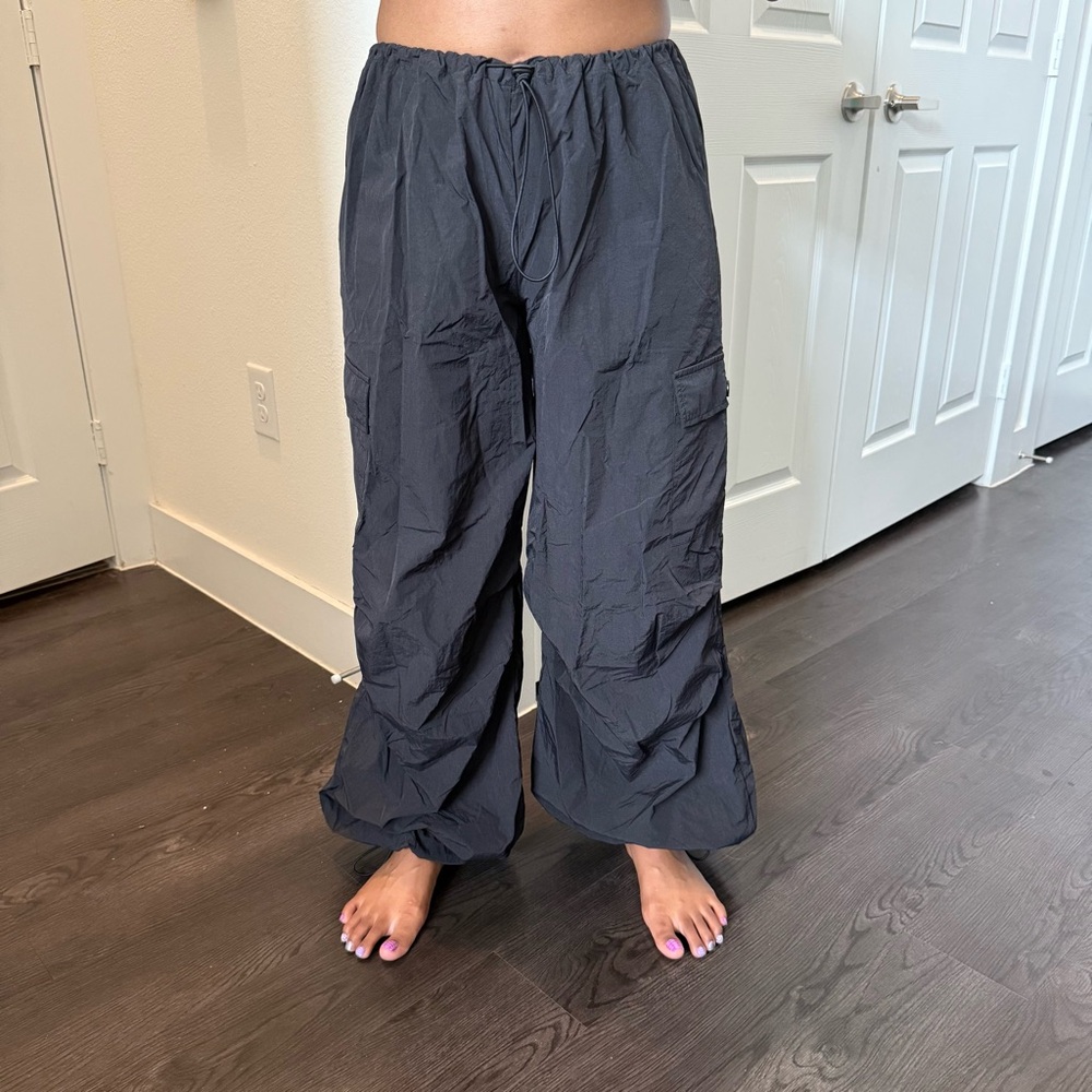 Black Cargo Pants